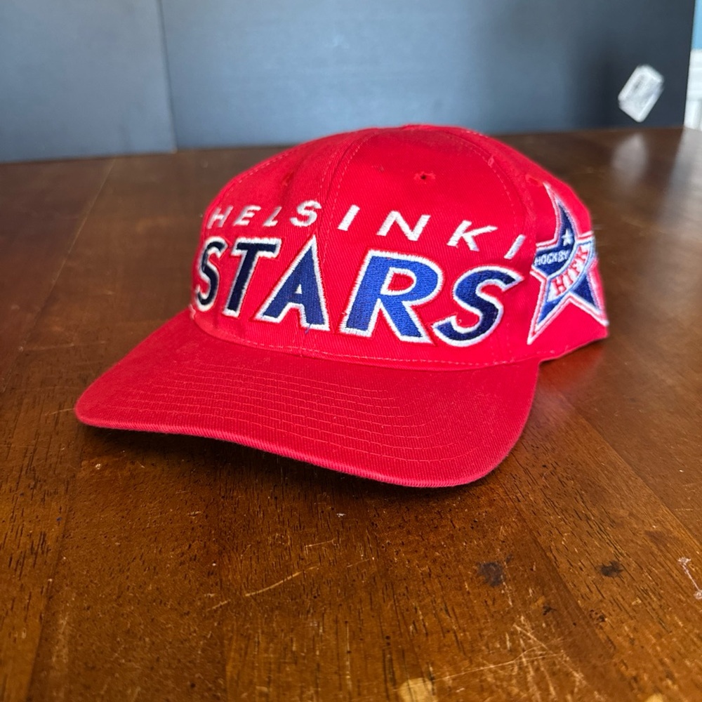Red Helsinki Stars Baseball Cap - image 1
